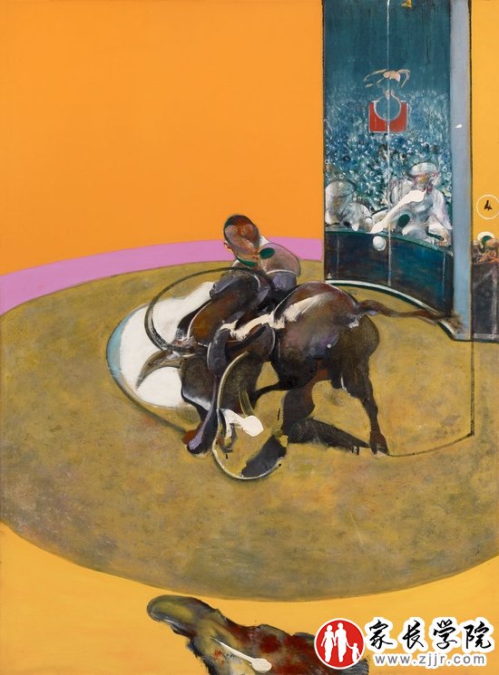 《斗牛士研究1号》(Study for Bullfight No。 1), 1969 弗朗西斯·培根